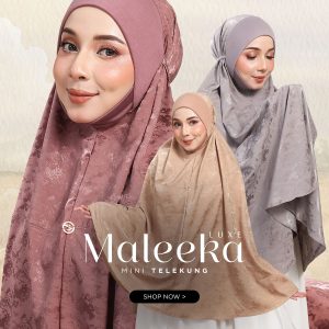 Maleeka Luxe Mini Telekung