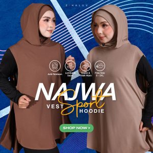 Najwa Vest Hoodie